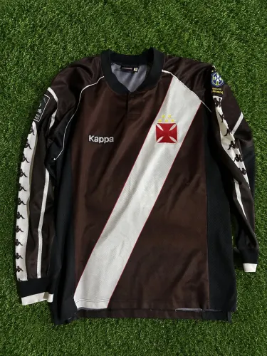camisa vasco manga longa kappa 1998 centenario