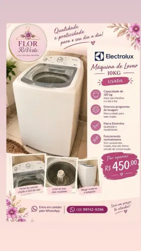 Máquina de Lavar
