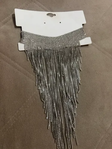 Gargantilha de strass