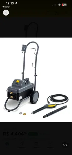 Lavadora de alta pressão Kartcher hd585 profissional