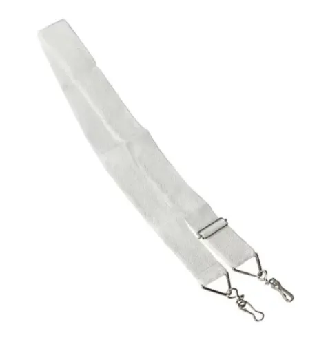 Talabarte branco 1 mosquetão Izzo