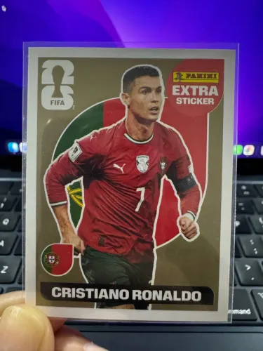 Figurinha legends CRISTIANO RONALDO OURO
