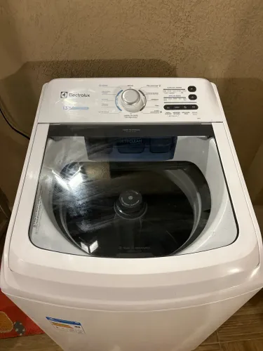 Máquina De Lavar 13kg Electrolux Cesto Inox, Jet&clean Led13 Cor Branco