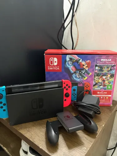 Vendo nitendo switch v2, aceito propostas