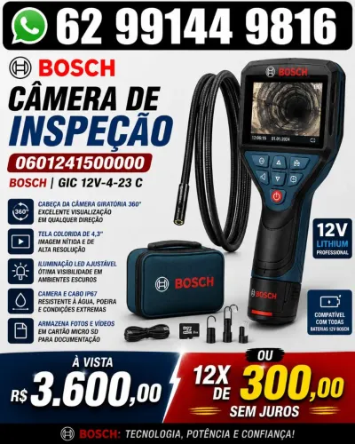 CAMERA DE INSPEÇÃO