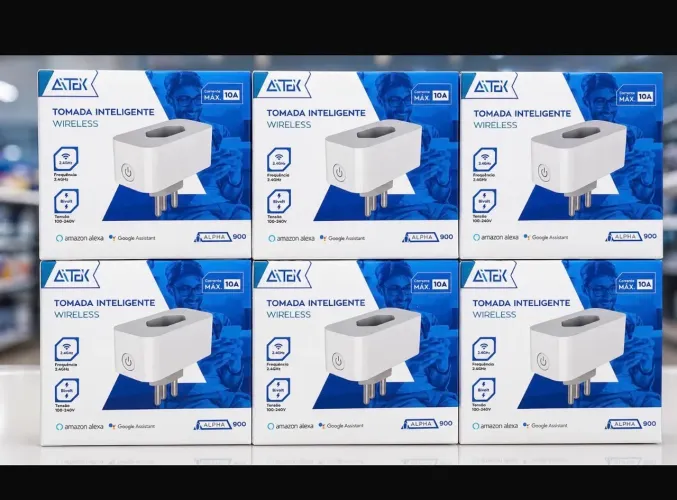 Tomada inteligente Smart Wifi bivolt