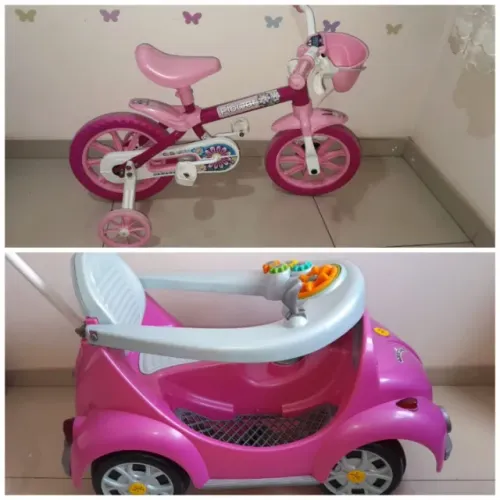 CARRINHO + BICICLETA