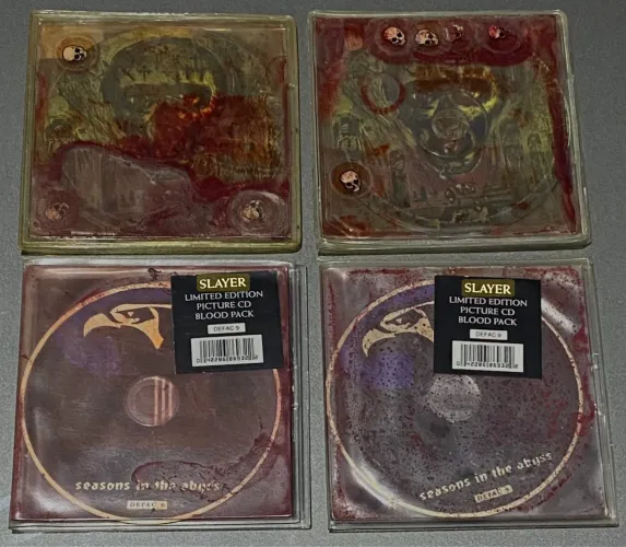 Cds Slayer Seasons in the Abyss BloodPacks importados raros