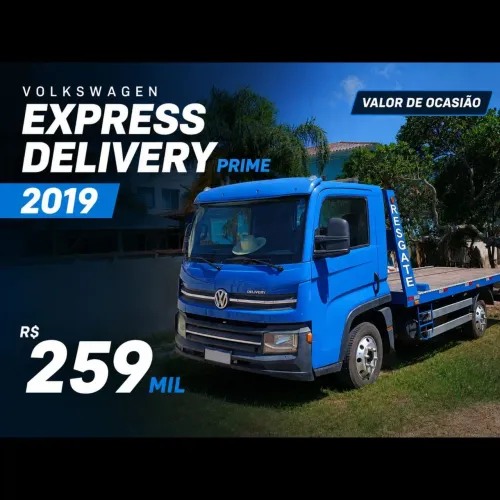 Valor de ocasião. VW Delivery Express Guincho Plataforma