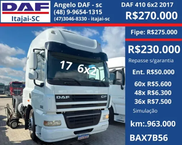 DAF 410 6x2 2017