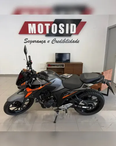 YAMAHA FZ25 FAZER CONNECTED ABS CINZA 2025