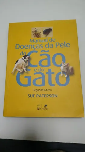 Livro Manual de doenças da pele do cão e do gato