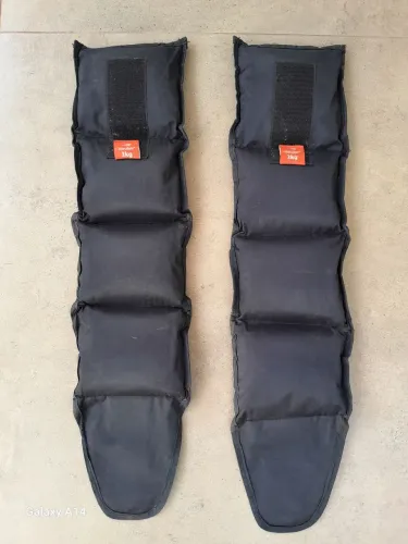 Caneleira/tornozeleira de 3kg - par