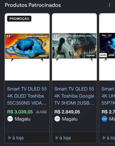SMART TV 55 Toshiba