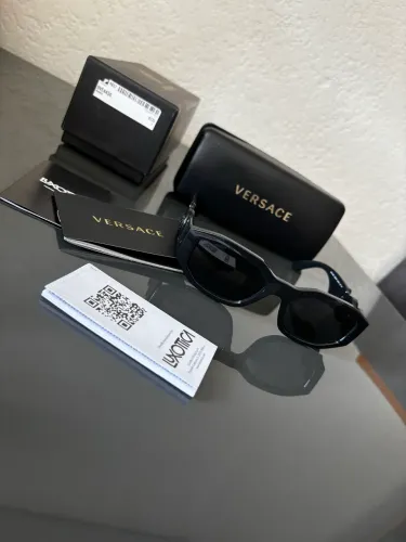Versace OVE4450 Preto Medusa. 