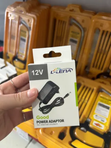 Fonte de Alimentação Bivolt DC 12V 3A para Fita Led