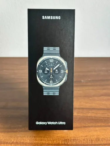 Galaxy watch ULTRA 47mm 64gb LACRADO ! NOVO ! Nota fiscal, 1 ano de garantia Samsung Preto