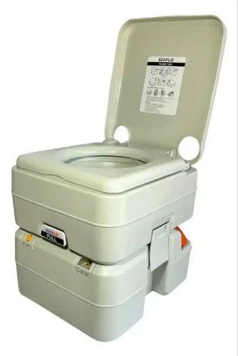 Vaso Sanitário Químico Portátil Seaflo 20L Compacto e Antivazamento