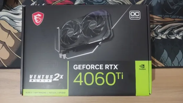 RTX 4060 TI 8GB MSI OC EDITION