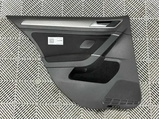 Forro De Porta Traseira Esquerda Vw Golf 2015 Cinza