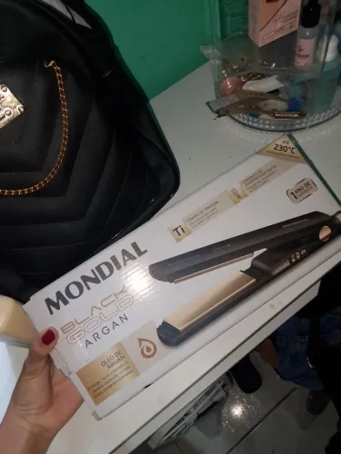 Chapinha Mondial Black Gold Argan P-30 - Até 230°C NUNCA USADA