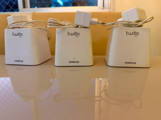 Intelbrás Twibi Fast mesh Wi-Fi - kit com 3 unidades