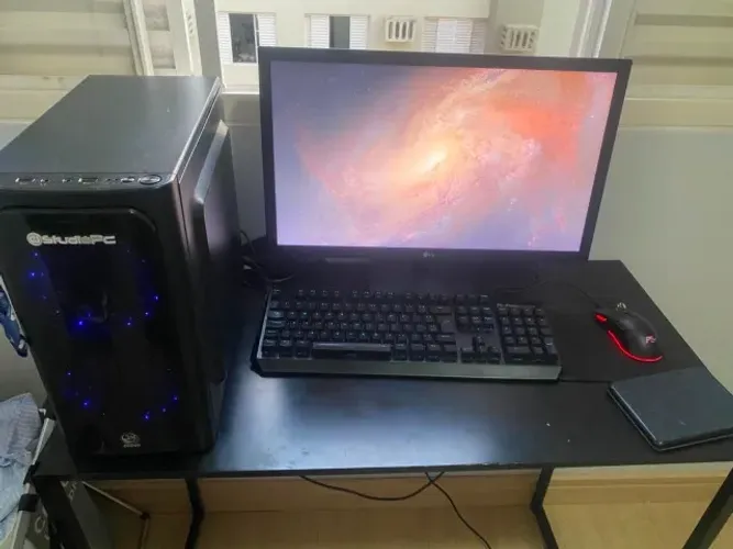 PC Gamer Completo - i3 8ª Ger. | GTX 1050 Ti 4GB | 8GB RAM + Monitor e Periféricos