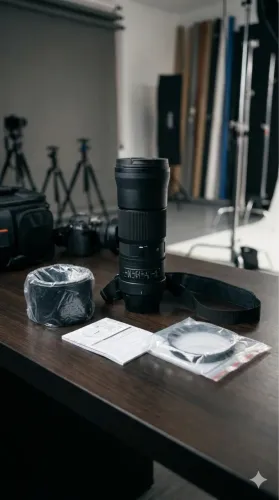 Lente sigma 150-600 pouco uso essa é pra vc que não quer ter dor de cabeça 