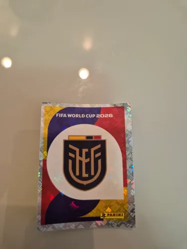 Figurinha da copa Escudo Paraguai