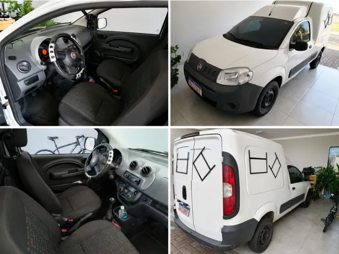Fiat Fiorino Furgão Work. Hard 1.4 Flex 8V 2P 2019