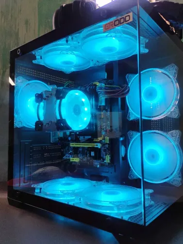 Gabinete com 7 FANS + CONTROLADORA