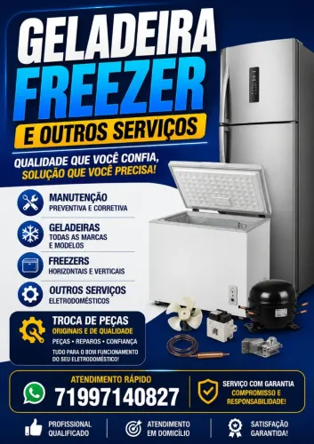 Geladeira freezer e outros 