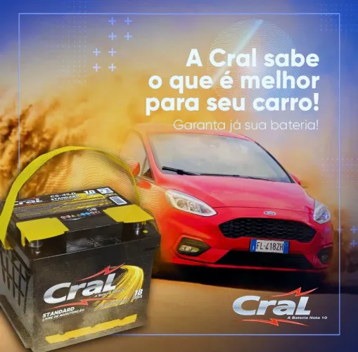 Bateria de carro, caminhão e van