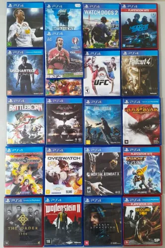 Jogos de ps4 valor individual.