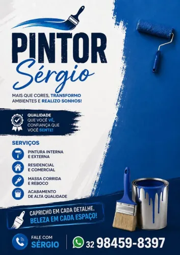 Pintor e pedreiro de qualidade 