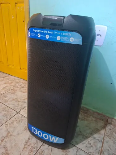 Caixa de som" valor 500