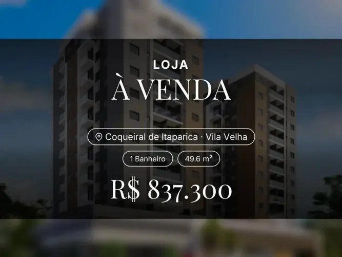 Seu Novo Espaço Comercial em Coqueiral de Itaparica Venha Conhecer!