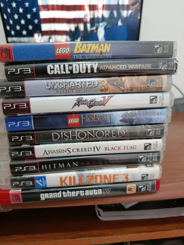 Lote de PS3. Top 10 jogos diversificados!