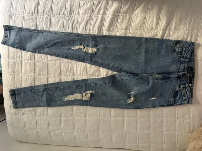 Calça jeans tam 38 feminina
