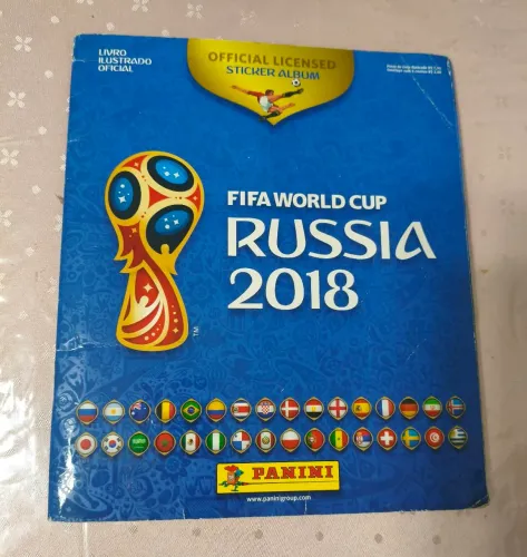 Álbum copa 2018 completo