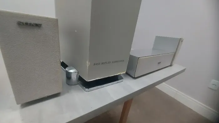 KIT ou Jogo de Caixas Originais Sony para Home Theater em excelente Conservação