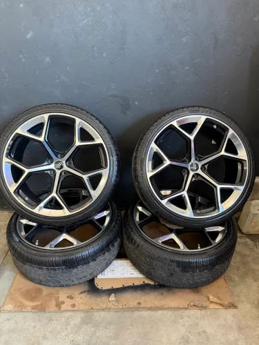 Rodas rs6 style diamond aro 22 5x112
