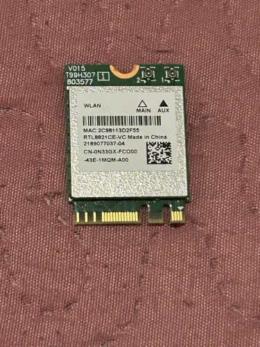 Placa de rede Dual Band RealTek RTL882ce Pci-e Wifi e Bluetooth