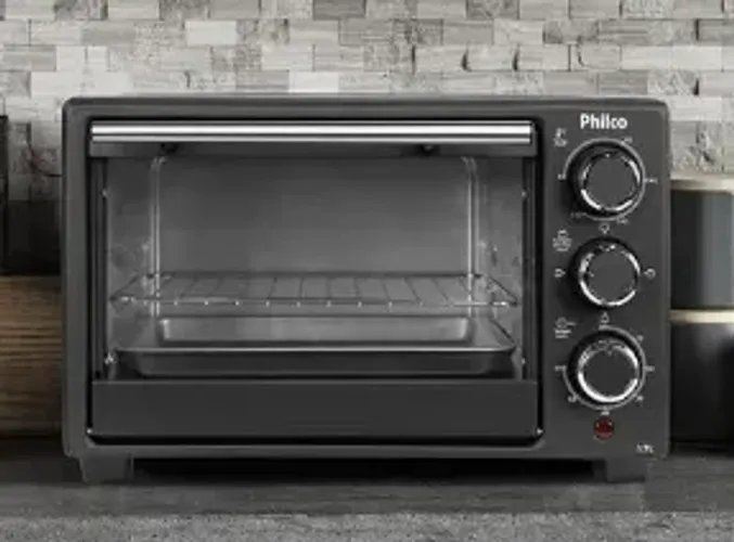 Forno Elétrico Philco 17L Preto 2 Resistências PFE17P