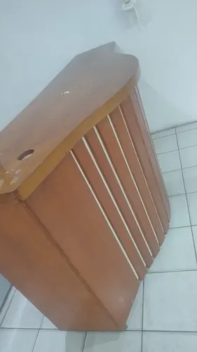 balcão para rercepção em mdf