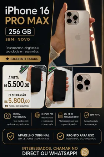 IPHONE 16 PRO MAX (256GB)