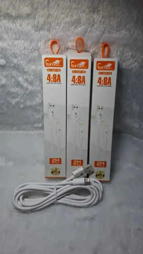Cabo de iPhone usb lightning 2 metros 