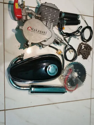 Motor 80 cc 2 tempos nakasaki novo