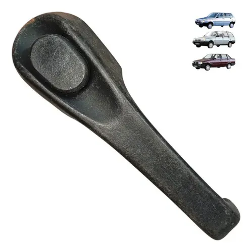 Macaneta Externa Porta Fiat Uno Elba Premio 1990 1991 1992 Preto Traseira