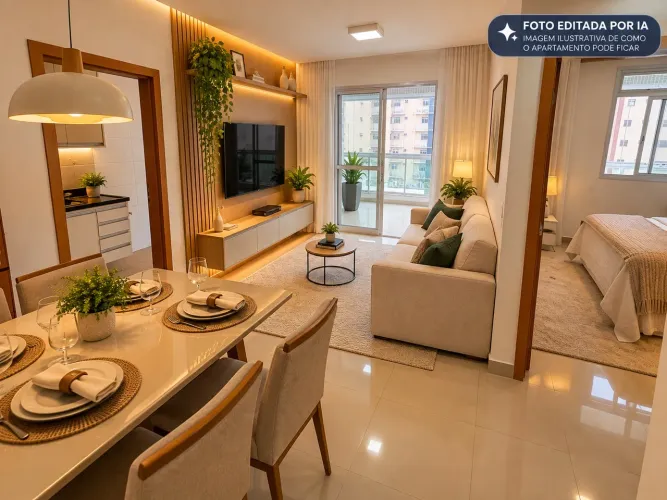 APARTAMENTO 2 quartos PARA LOCAÇÃO | PRAIA DA COSTA - VILA VELHA/ES
